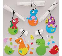 Baker RossFC813 Kit Paracaídas de Dinosaurio - Juego de 6, Manualidades para Niños