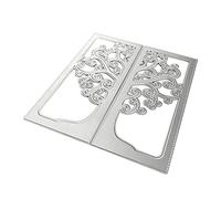 BakerMiche Troqueladora plantilla de troquelado, plantillas de scrapbooking en relieve plantillas de troquelado, plantillas para álbumes de recortes, tarjetas de papel fotográfico, manualidades,