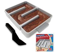 Baker's Edge Nonstick Edge Brownie Pan by Baker's Edge