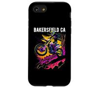 Bakersfield CA Motocross Dirt Bike Diseño de Motocicleta Carcasa para iPhone SE (2020) / 7/8