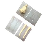 Bakeware - Molde de decoración para el cuerpo humano en forma de 3D para hornear fondant y tartas