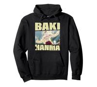 Baki Hanma El Grappler Aura Brillante Artes Marciales Anime Sudadera con Capucha