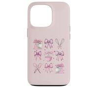 Baking Baker Girl Coquette Bow Pink Mama Carcasa para iPhone 13 Pro