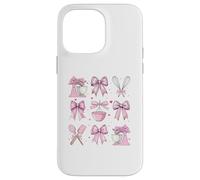 Baking Baker Girl Coquette Bow Pink Mama Carcasa para iPhone 14 Pro MAX