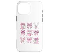 Baking Baker Girl Coquette Bow Pink Mama Carcasa para iPhone 16 Pro MAX