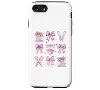 Baking Baker Girl Coquette Bow Pink Mama Carcasa para iPhone SE (2020) / 7/8