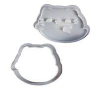 Baking Cutter, Halloween Cat Mold, 2.36x1.97 inches, Kitchen Embossing Tool, Animal-Shaped Mould, Beginner Friendly Design, Ideal for Bakery, Dough, Cheese, Chocolate, Fondant, Event Use