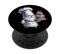 Baking Dad GNOME Graphic For Bakers and Funny Grandpa Life PopSockets PopGrip Adhesivo