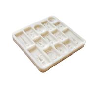 Baking Dessert Molds, Food Grade Nonstick Silicone, Abstract Face Shape Design, Treat Making Tool, Diy Candle Soap Craft Form Details, Flexible Form for Chocolate Jelly Mousse and Clay