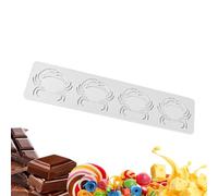 Baking Fondant Mat - Versatile Jelly Dessert Maker, Multi Cavity Chocolate Template with Sturdy Structural Elastic Walls, Reusable Crafting Casting Tool, Ideal for Cupcake Cookie Beginner Projects