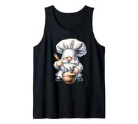 Baking GNOME For Bakers with Mixing Bowl Set For Pastry Chef Camiseta sin Mangas