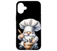 Baking GNOME For Bakers with Mixing Bowl Set For Pastry Chef Carcasa para iPhone 16 Plus