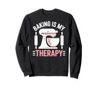 Baking Is My Therapy Pastry Funny Muffin Baker Sudadera