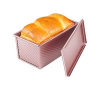 Baking Loaf Pans, Breads Loaf Pan, Heat Resistant Reusable with Nonstick Coating, Homemade Bread Mold for Kitchen Use, Picnics, Camp Cooking, Loaves, Cakes, and Savory Bakes