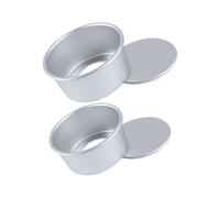 Baking Mold Non-Stick Surface Easy to Clean Making Desserts Anodized Aluminum 8-Inch 2Pcs
