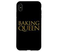 Baking Queen Cake & Cookies Pastelería Chef Chocolate Cake Baker Carcasa para iPhone XS MAX