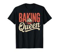 Baking Queen Crowned Chef Cute Baking Lover Camiseta