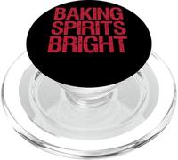 Baking Spirits Bright Holiday Lema PopSockets PopGrip para MagSafe
