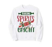 Baking Spirits Bright Navidad Divertida Sudadera