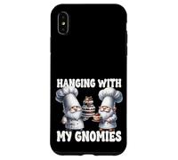 Baking Tasty Cakes Hanging with My Gnomies Funny Baker GNOME Carcasa para iPhone XS MAX