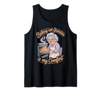 Baking with Grandma Is My Comfort Cocina Saludable - Camiseta sin Mangas