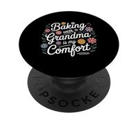 Baking with Grandma Is My Comfort Cocina Saludable |- PopSockets PopGrip Adhesivo