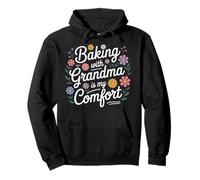 Baking with Grandma Is My Comfort Cocina Saludable |- Sudadera con Capucha