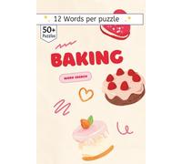 Baking Word Search book: 50+ Baking-Themed Word Searches | Compact 6x9 Size