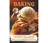 Baking Word Search Puzzle Book: 50+ Comforting Word Search Puzzles Inspired by Homemade Baking and Sweet Treats