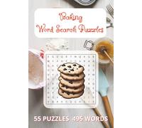 Baking Word Search Puzzles: Fun and Easy-to-Read Word Searches for Baking and Food Lovers