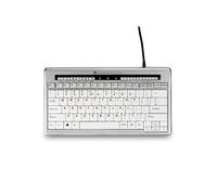 Bakker Elkhuizen S-Board 840 Design Teclado Americano USB, Plata