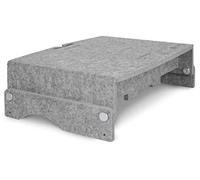 Bakker & Elkhuizen Soporte para monitor, gris, 110 mm