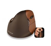Bakker Evoluent VerticalMouse 4 Small Ratón Vertical Inalámbrico Derecha Negro