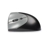 Ratón BakkerElkhuizen Handshake inalámbrico Bluetooth USB-C 6400 DPI negro gris vertical zurdo