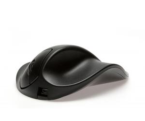 BakkerElkhuizen HandShoeMouse ExtraSmall USB Ratón Derecho Negro