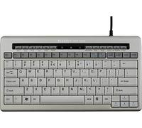 Bakkerelkhuizen s-board 840 teclado usb qwertz alemán gris claro, bla