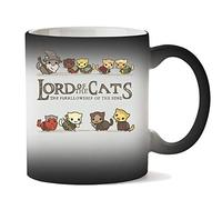 BakoIsland Lord Of The Cats The Furrlowship Of The Ring Taza Calor Cambio De Color