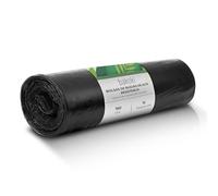 Bakoki Bolsas de basura de 160 l, extremadamente resistentes, extrafuertes, ideales para el hogar, el jardín y la empresa, rollo de 10 unidades, bolsas de basura resistentes para renovación y residuos