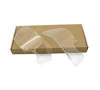 BAKRAS para BMW R1200GS R1200 para GS R 1200GS 1200 para GS para Adventure Side Parabrisas Deflector De Viento para ADV 2004-2012 2011 2010 2009 2008 2007 Motocicleta parabrisa (Color : Claro)