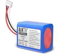 BAKTH 2200mAh 7.2V NiMH Capacidad Real de la Pila para iRobot Braava 380, Braava 380T, Braava 390T, Mint Plus 5200, 5200C