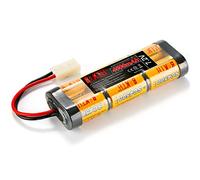 BAKTH 4500mAh 7.2V NiMH RC Paquete de Carreras de baterías para Modelos de Coches, Aviones, Robots (Juguetes), batería de Alto Rendimiento RC + Posavasos como Regalo