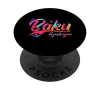 Baku Azerbaijan | Vacation Travel PopSockets PopGrip Adhesivo