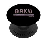 Baku Azerbaijan | Vacation Travel PopSockets PopGrip Adhesivo