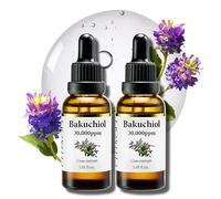 Bakuchiol coreano concentrado en suero, 30.000 ppm, alternativa de retinol altamente eficaz, reducción de arrugas, reafirmante y suavizante de la piel, antienvejecimiento, piel sensible, vegano y