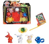 BAKUGAN 3.0 Battle Pack de 5 Bolas (2 Special Attack Bruiser y Diamond Dragonoid y Tres Bolas de núcleo), para niños a Partir de 6 años