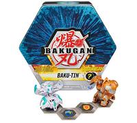 BAKUGAN Baku-Tin, Lata de Almacenamiento Premium para coleccionistas con 2 misteriosos (el Estilo Puede Variar), para niños a Partir de 6 años