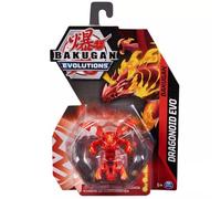 Bakugan Evolutions 2022 Pyrus Dragonoid Evo Figura coleccionable de 2 pulgadas y tarjetas coleccionables
