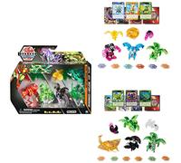 BAKUGAN 'Evolutions' Battle Strike Pack de 6 Unidades con 1 Platinum Series, 2 básico, 1 geogan y 2 nanogan, Diferentes Variantes
