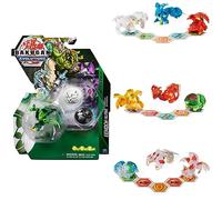 Bakugan Evolutions Starter Pack, Gillator Ultra con Hydorous y Blitz Fox, Figuras articuladas para coleccionar, a Partir de 6 años, Multicolor (Spin Master 778988431108)