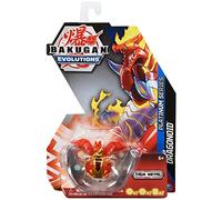 BAKUGAN Evolutions' Platinum Series DRAGONOID-Pelota con núcleo de Metal para Mayor Fuerza de penetración, Color Rojo/Dorado, Medium (Spin Master 6063485)